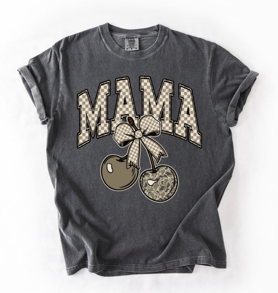 MAMA + ME CAMO CHECKERED SET