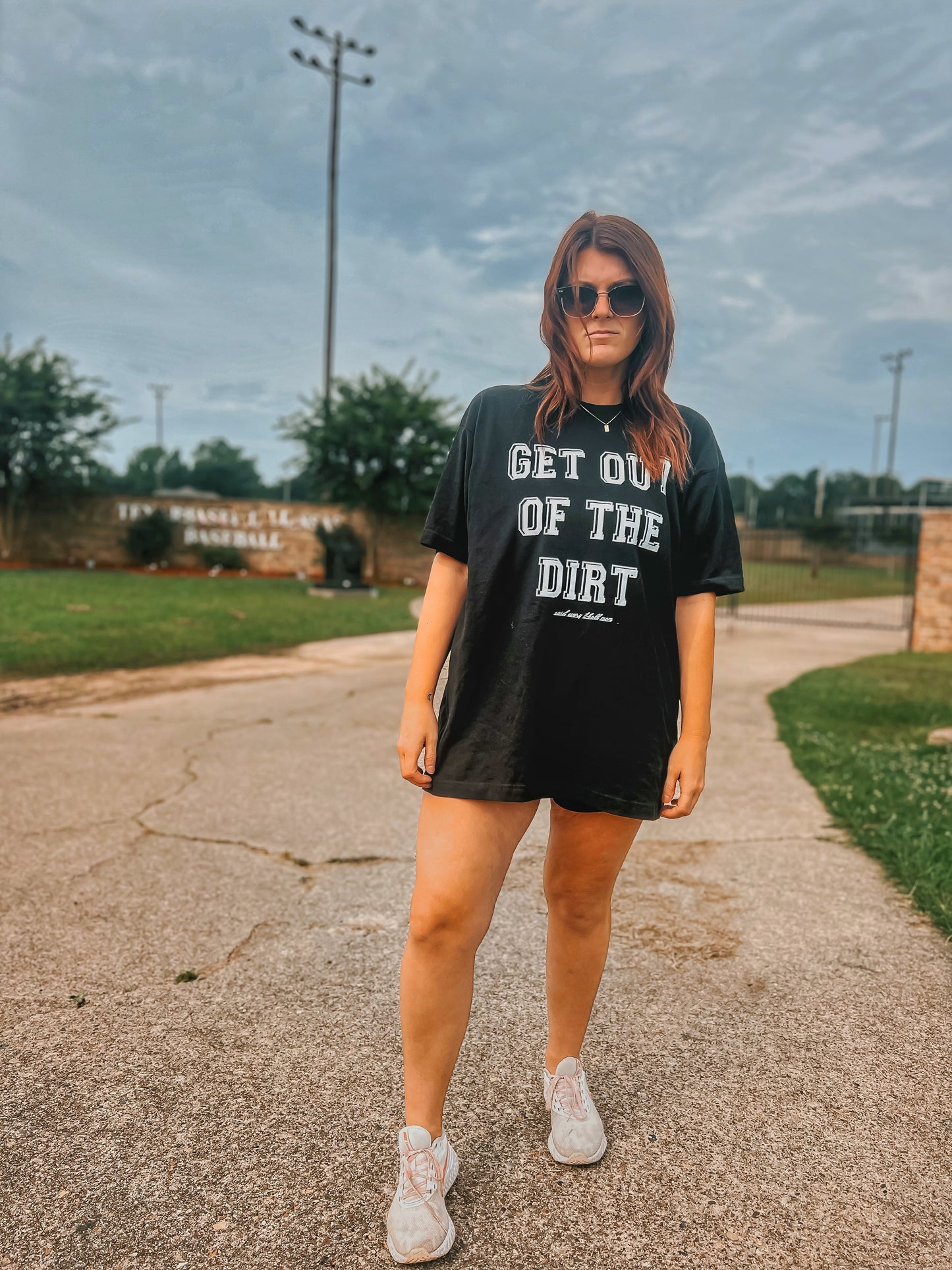 T-BALL MOM (get out of the dirt) - short sleeve tee