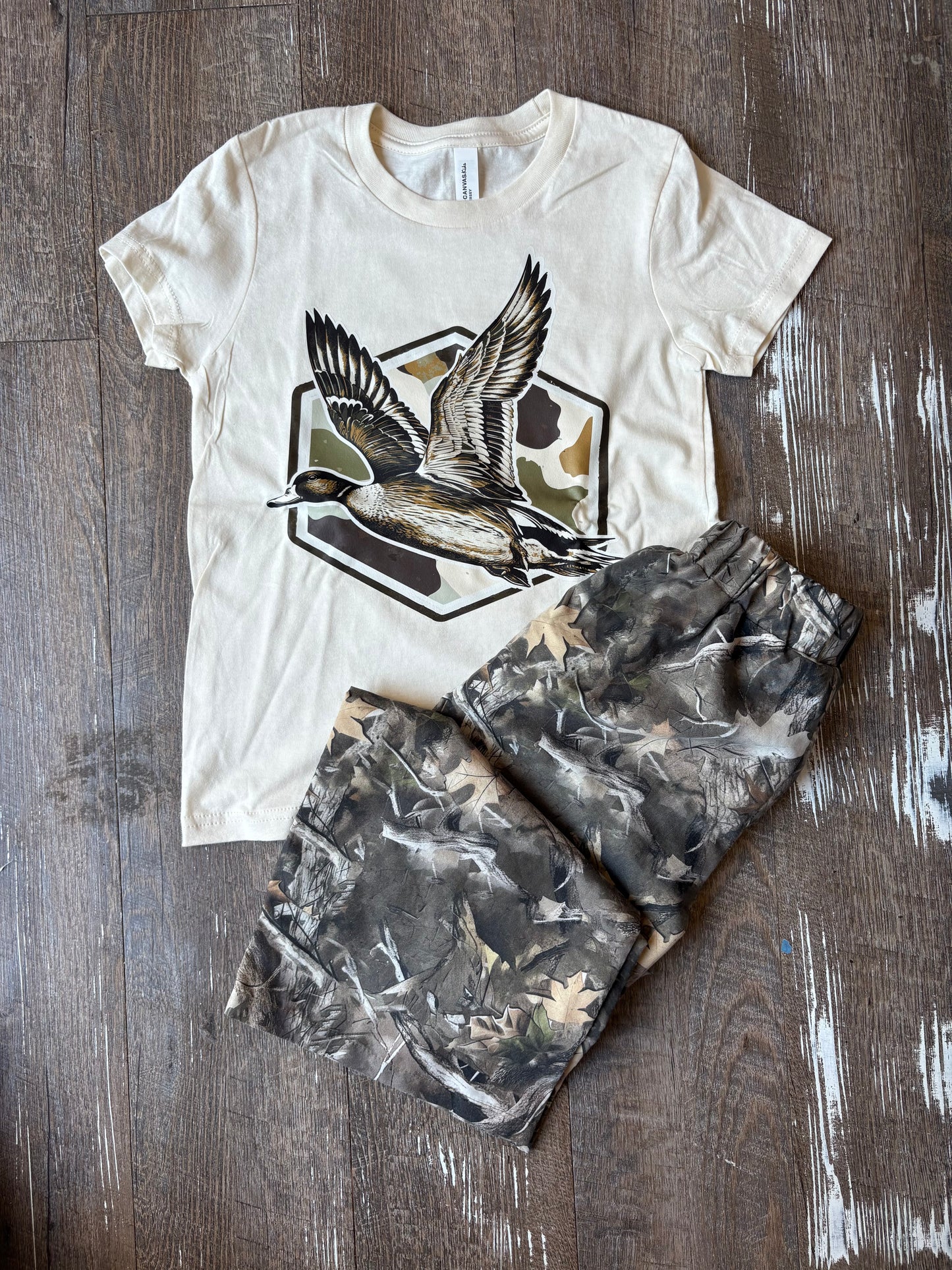 MAMA + ME CAMO CHECKERED SET