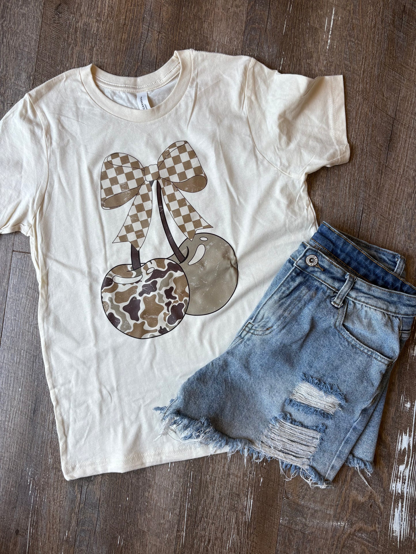 MAMA + ME CAMO CHECKERED SET