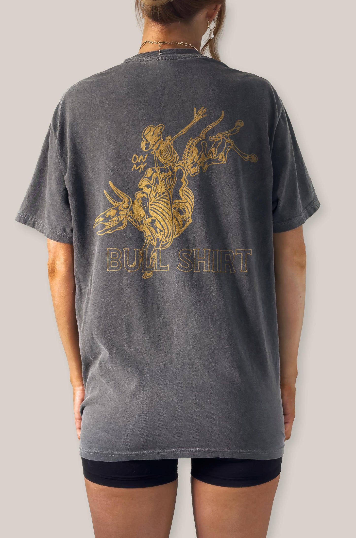 BULL SHIRT - Comfort Colors - Pepper