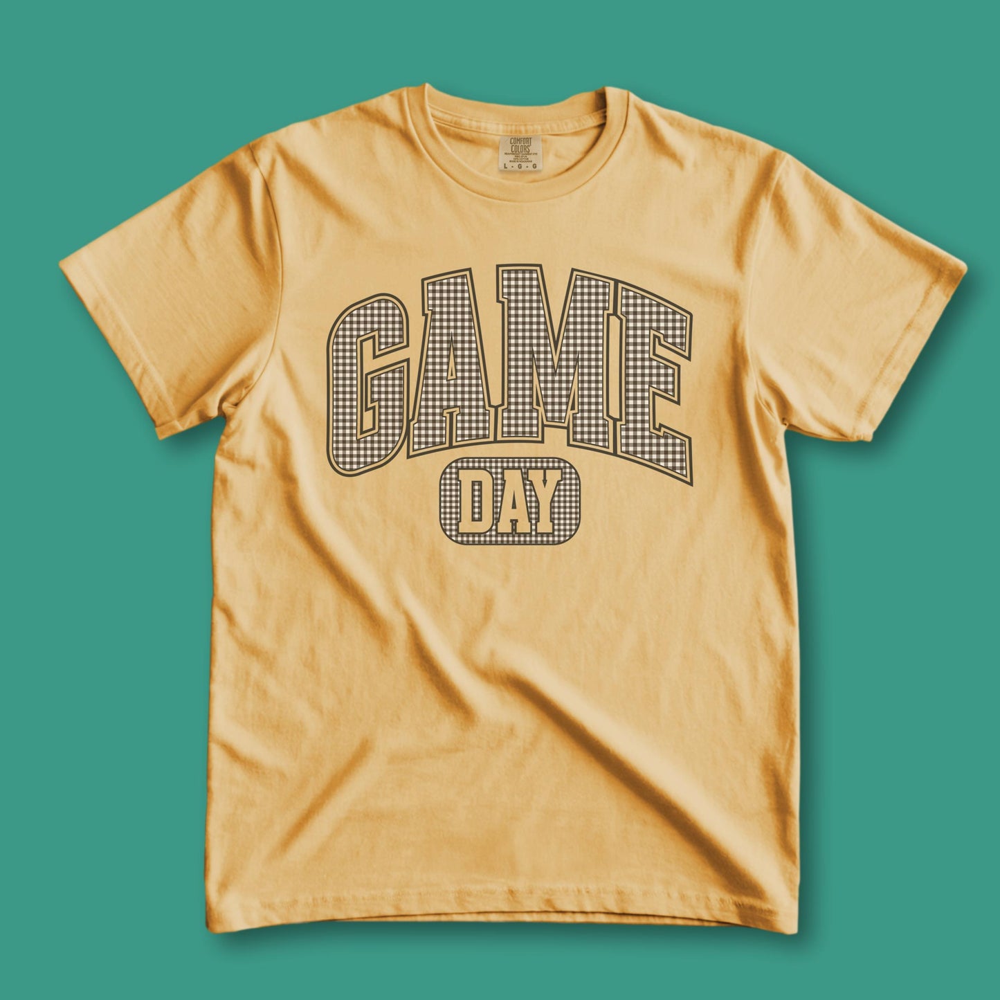 Game Day - Gingham - Custom Color