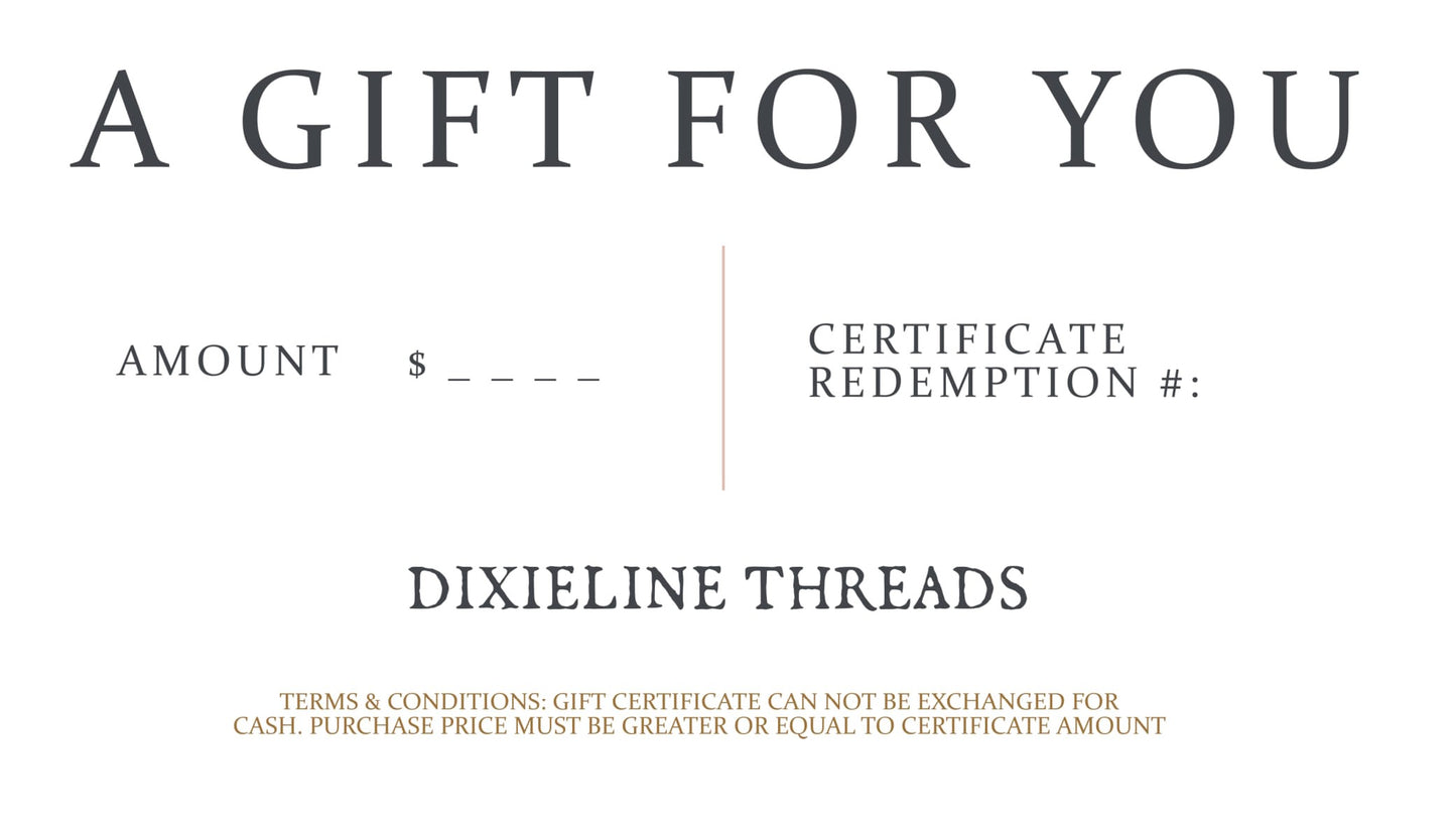 DLT Gift Certificate