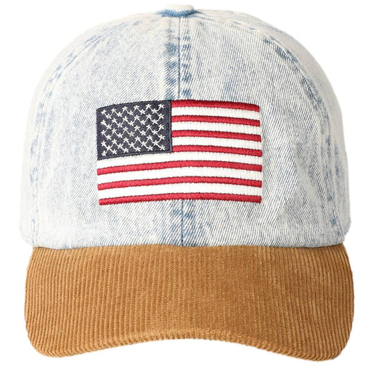 USA Embroidered Dad Cap (READY TO SHIP)