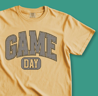 Game Day - Gingham - Custom Color
