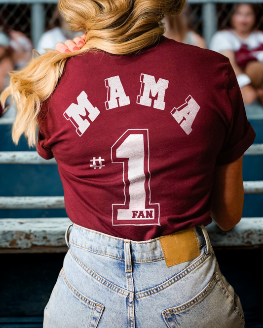 #1 FAN - MAMA - Team tee