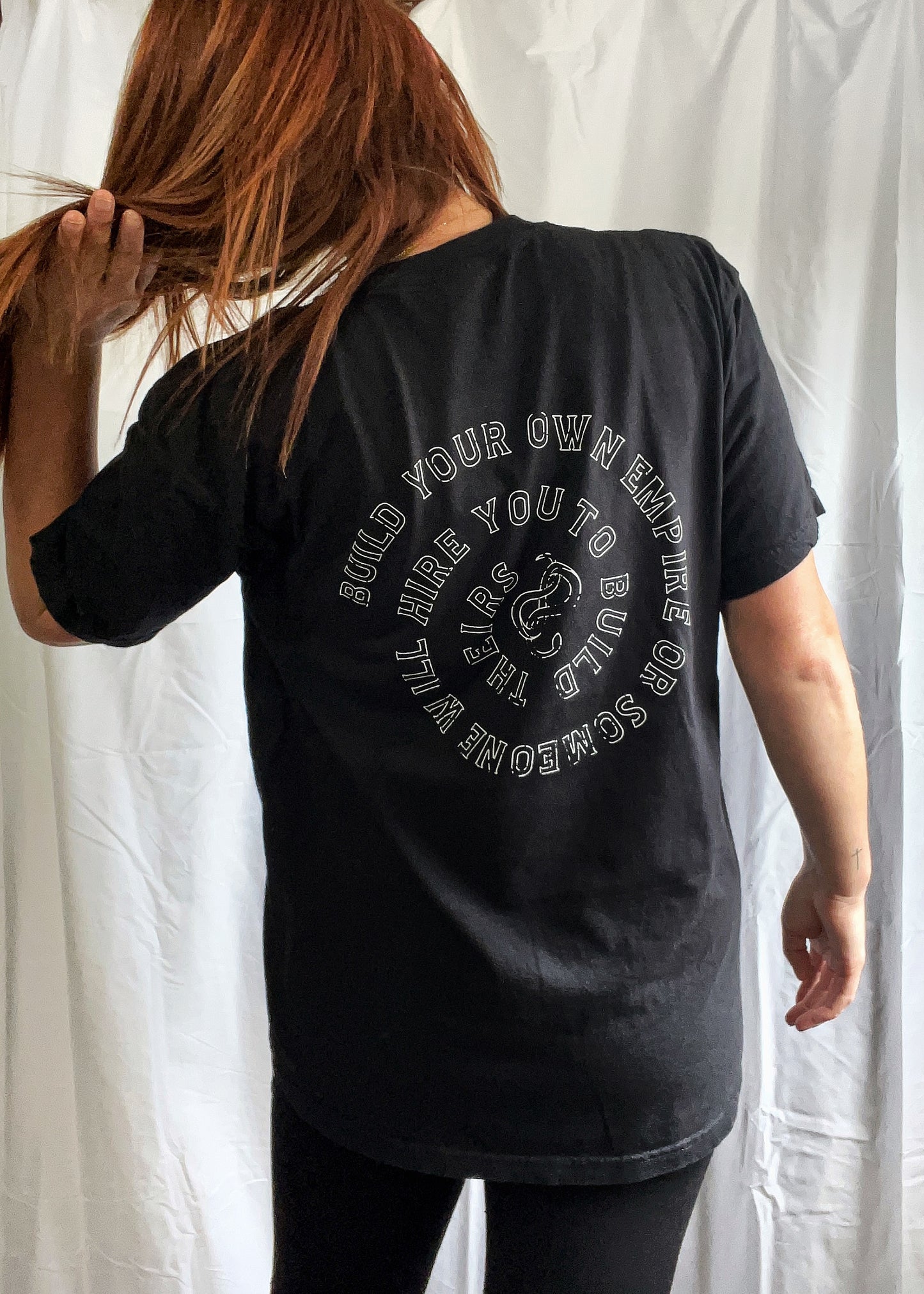 BUILD YOUR OWN EMPIRE - Black Comfort Colors Short Sleeve