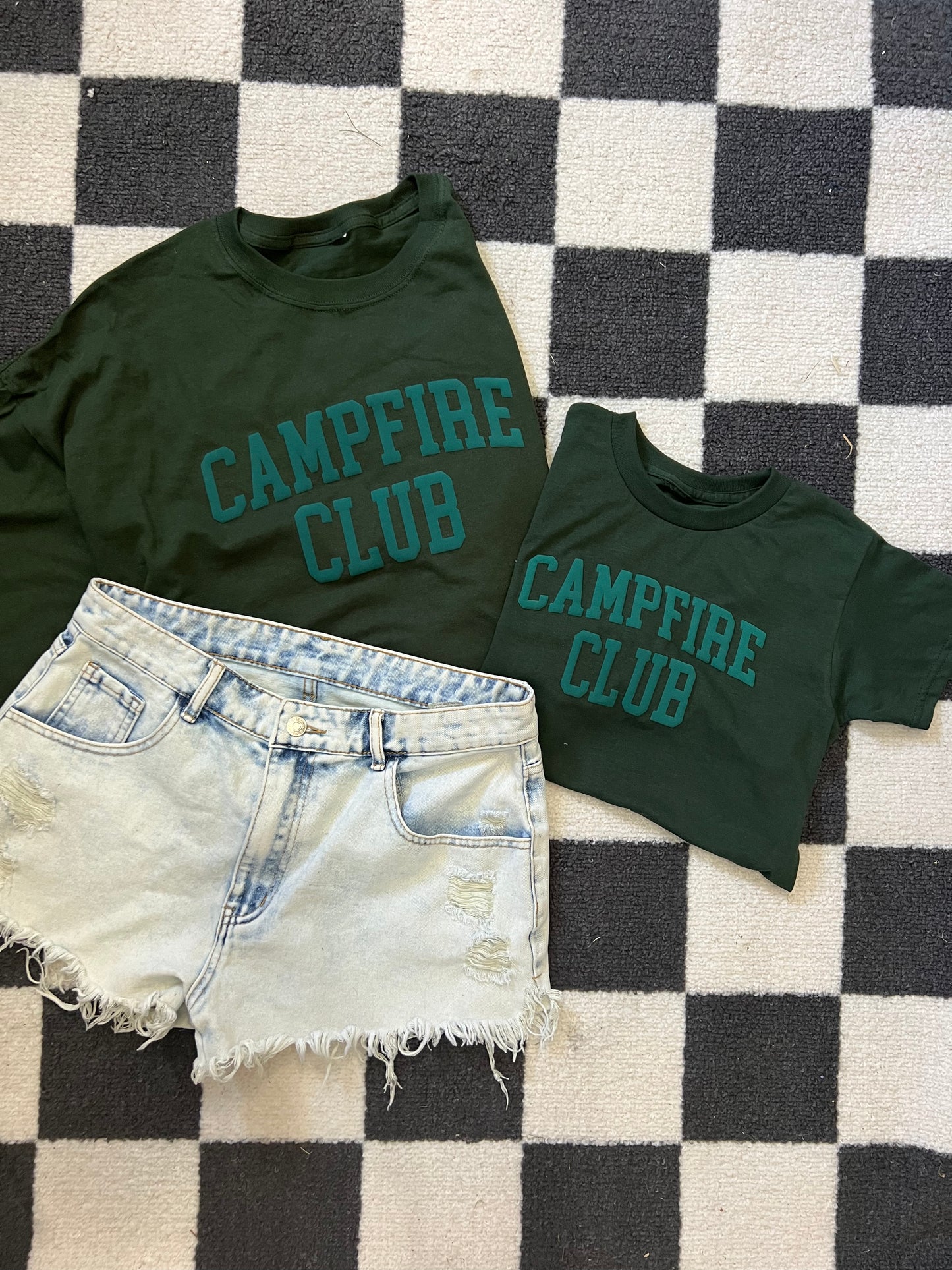 Campfire Club - Puff print Short Sleeves