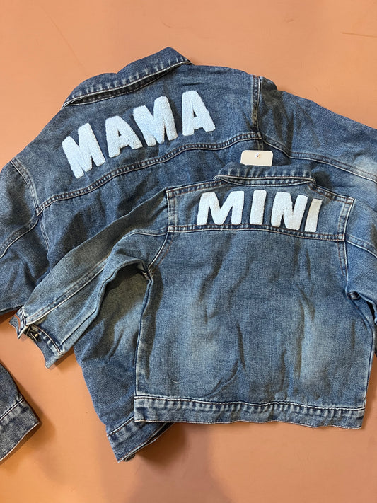 Mama + Mini Denim Jackets