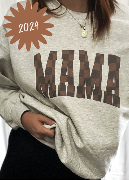 MAMA Checkered - Sweatshirt