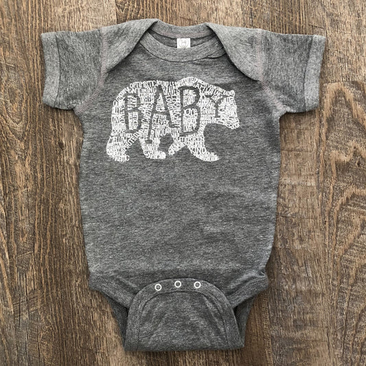 What's In A... - KIDS CUSTOMIZABLE DESIGN - Athletic Grey (Infant)