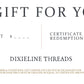 DLT Gift Certificate