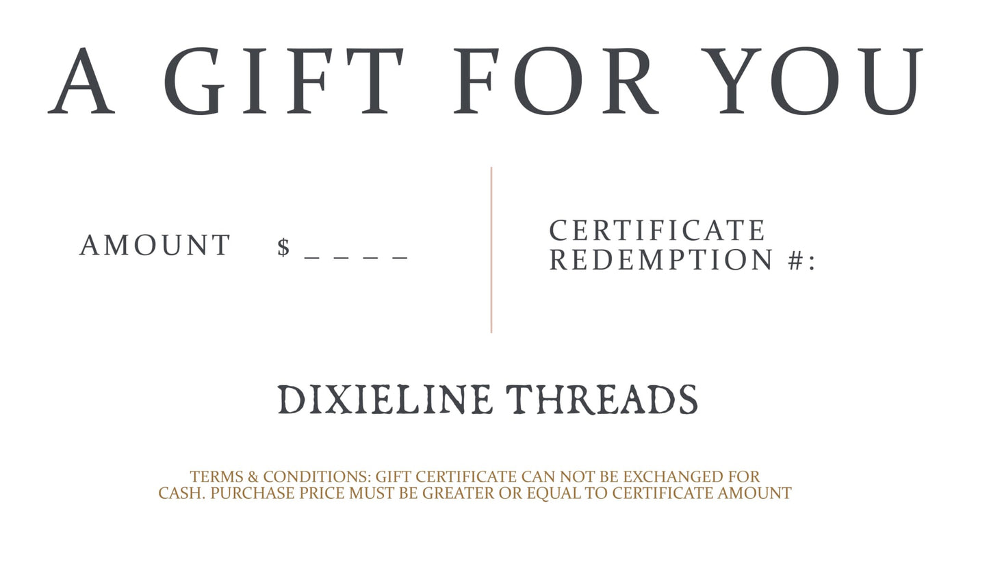 DLT Gift Certificate