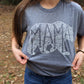 What's In A Mama Bear -Athletic Grey Crew Neck