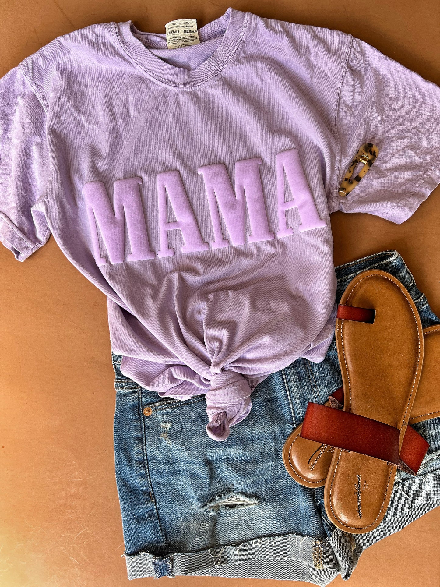 MAMA  - PUFF Comfort Colors - lavender