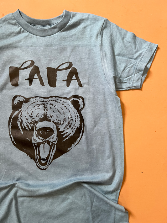 PAPA BEAR - athletic grey