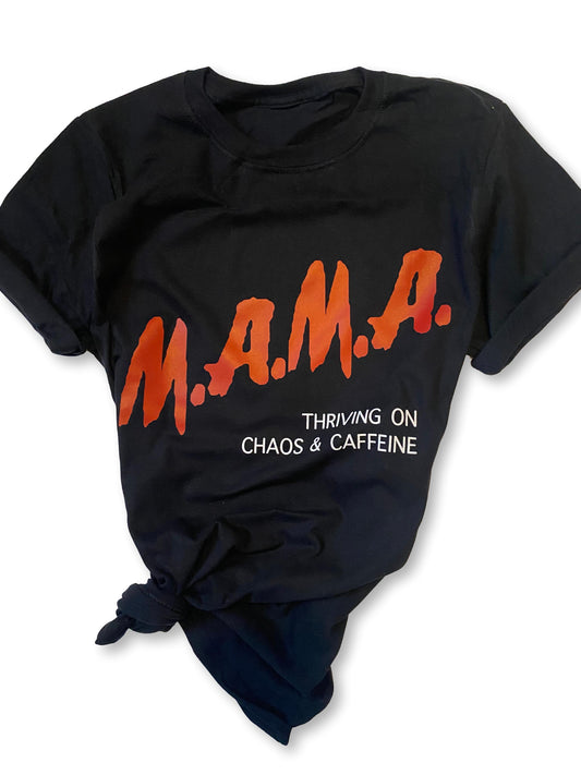 DARE Mama Chaos + Caffeine - Short Sleeve tee