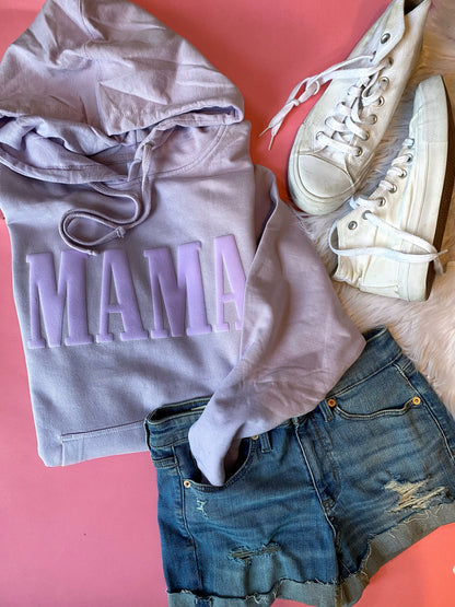 MAMA - Puff - lavender hoodie