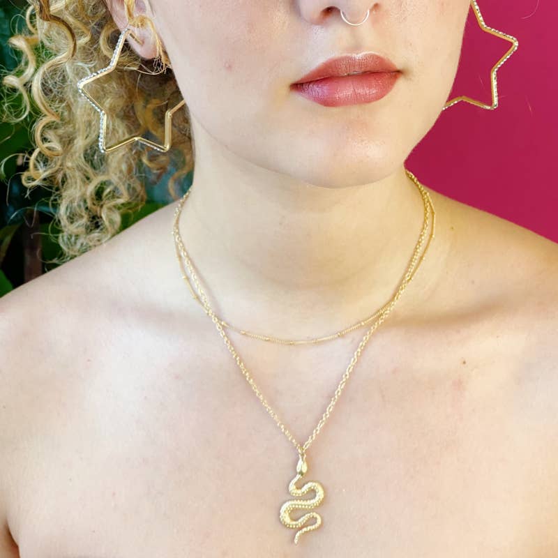 Serpent Stays Necklace