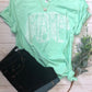 What’s In A Mama mint tee